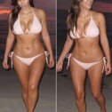 El diminuto bikini de Kim Kardashian