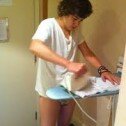 Harry Styles plancha en tanga