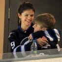 Justin Bieber y Selena Gomez: amor en el hielo